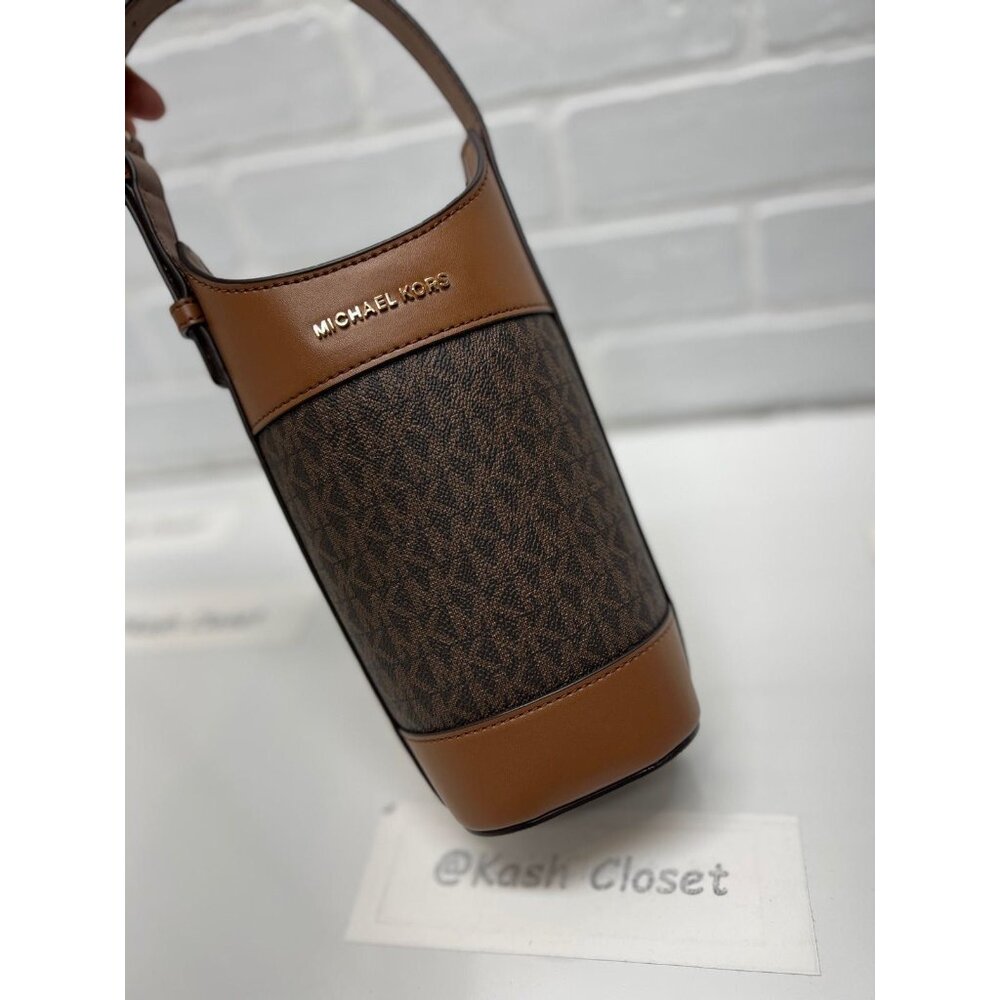 Michael Kors Wine Bottle Holder Bag Luggage Multi NWOT